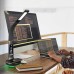  Wireless Charging Desk Lamp with Color Changing Base, Black
