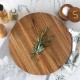 Over and Back Acacia Wood Lazy Susan