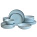 Overandback Options 16-piece Dinnerware Set, Blue