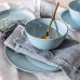 Overandback Options 16-piece Dinnerware Set, Blue