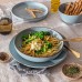 Overandback Options 16-piece Dinnerware Set, Blue