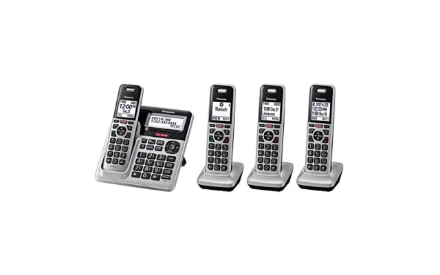  KX-TG994 DECT 6.0 Bluetooth 4-Handset Phone Bundle