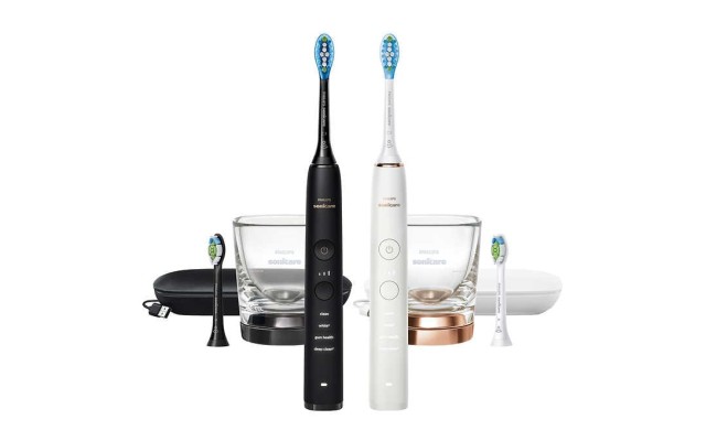  DiamondClean Connected Rechargeable Toothbrush, 2-pack, Black