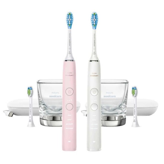  DiamondClean Connected Rechargeable Toothbrush, 2-pack, Pink