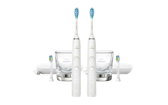  DiamondClean Connected Rechargeable Toothbrush, 2-pack, White