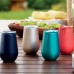 Double Wall Stainless Steel Wine Tumbler Set, 4-pack