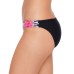  Juniors’ Totally Tie-Dye Printed Hipster Bikini Bottoms (Multi, XL)