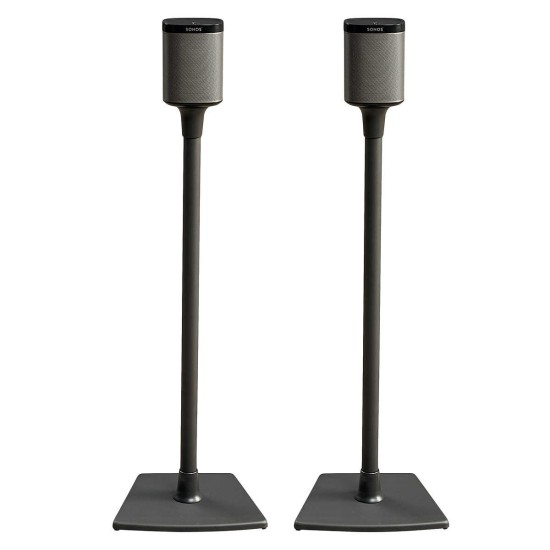  Speaker Stands for Sonos One SL, Sonos One, and Play:1, 2-pack
