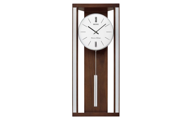  Wall Clock with Pendulum and Dual Chimes