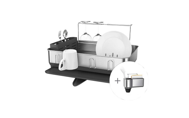  Steel Frame Dishrack & Sink Caddy