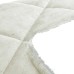 St James Home Sherpa Fleece Foot Pocket Throw, Ivory