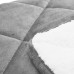 St James Home Sherpa Fleece Foot Pocket Throw, Gray