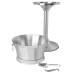 Stainless Steel Beverage Tub with Stand, Bottle Opener & Scoop