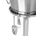 Stainless Steel Beverage Tub with Stand, Bottle Opener & Scoop