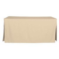 Tablevogue 6-foot Rectangular Table Cloth, White
