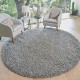  Marketplace Luxury Shag Rugs, Silver, 5 ft. 3 in. x 7 ft. 5 in.