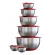  14-piece Stainless Steel Mixing Bowl Set with Lids