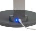 Ultrabright Alex LED Desk Lamp w/Wireless Charging, Gray