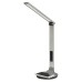 Ultrabright Alex LED Desk Lamp w/Wireless Charging, Gray