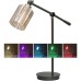  Vintage Series Edison III, LED Desk Lamp w/Wireless Charger, Gray