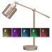  Vintage Series Edison III, LED Desk Lamp w/Wireless Charger, Gold