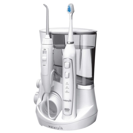  Complete Care 5.0 Water Flosser + Sonic Toothbrush, White