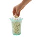  4-piece Reusable Platinum Silicone Food Containers