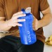  Goals 64oz Half Gallon Plastic Jug 2-pack, Blue