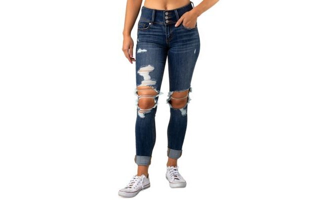 Indigo Rein Ankle Mid Rise