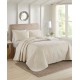 510 Design Oakley King/Cal King 3 Piece Bedspread Set, Beige