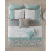  Shawnee Queen 8 Piece Comforter Set Bedding, Green