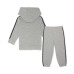  Baby Boys & Girls Heathered Fleece Hoodie & Jogger Pants Set