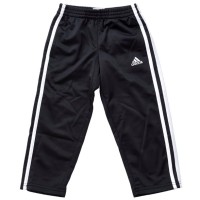 Adidas Little Boys Iconic Tricot Pant, Black, 6