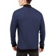 Men’s Zip-Front Sweater Jacket, Navy, XX-Large