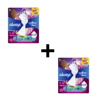 Always Radiant Extra Heavy Flow Pads with Wings Light, Clean Scent – Size 3, 11 C, 2 Pack, 3