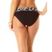  Beautiful Bunches Printed Foldover Bikini Bottoms, MULTI/COLOR, X-Small