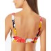 Wallflower Beaded Bikini Top, X-Small, Multicolor