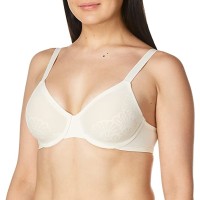 Bali Womens Beauty Lift Uplifting Support Underwire Bra, 34B Porcelain/Nude