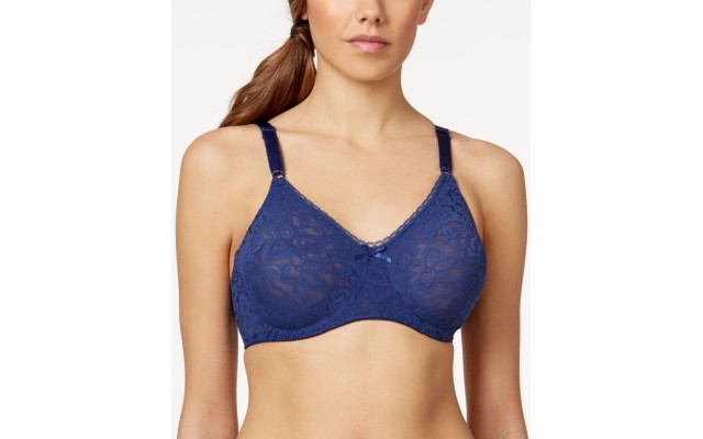  Women’s Lace ‘N Smooth Stretch Lace Underwire Bra DF3432