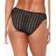  Crochet Side-Tab Hipster Bikini Bottoms, Black, Large
