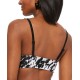  Heat Wave Drawstring Bikini Top, X-Small, Black