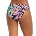  Hidden Jungle Printed Hipster Bikini Bottoms, Multi, Large