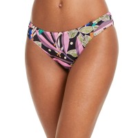 Bar III Hidden Jungle Printed Hipster Bikini Bottoms, Multi, Large