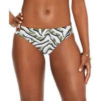 Bar III Hypno Beach Bikini Bottoms, Summer Sage, Medium