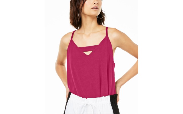  Zip-Back Halter Top