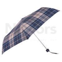 Barbour Portree Umbrella Tempest Blue Tartan