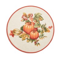 Bardwil Harvest 15″ Round Placemat