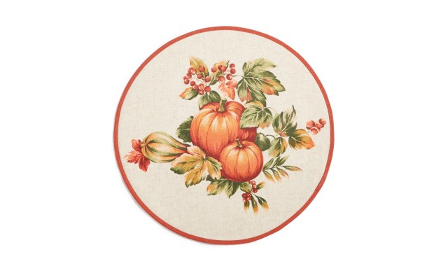  Harvest 15″ Round Placemat