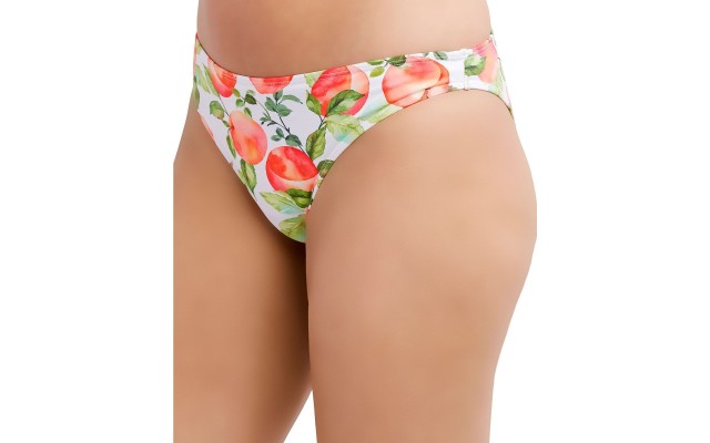 BCBGeneration Just Peachy High-Waisted Bikini Bottoms Women’s Swimsuit, Multi, X-Small