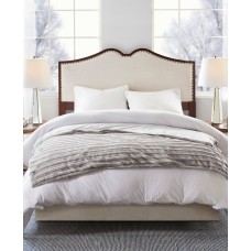 Beautyres Duke Faux Fur Weighted Blanket, Grey, 60×70